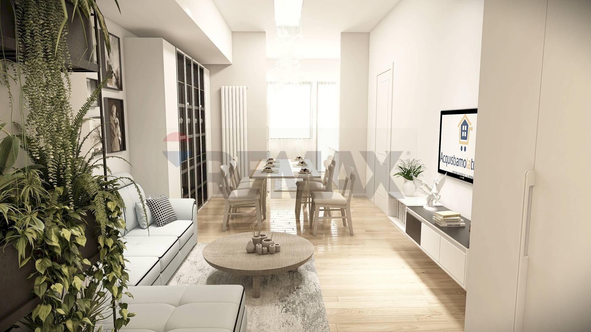 Sala da pranzo - Trilocale pineta sacchetti
 
404, Roma - foto 1