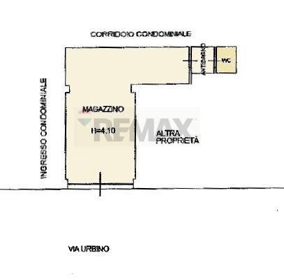 Pianta 2D - Warehouse Ancona - floor plans 1