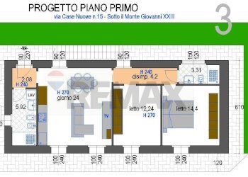 Pianta 2D - Villa VIA CASENUOVE, Sotto il Monte Giovanni XXIII - foto 9