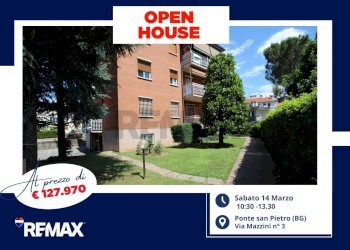 Edificio all\'aperto - Trilocale VIA MAZZINI
 
3, Ponte San Pietro - foto 1