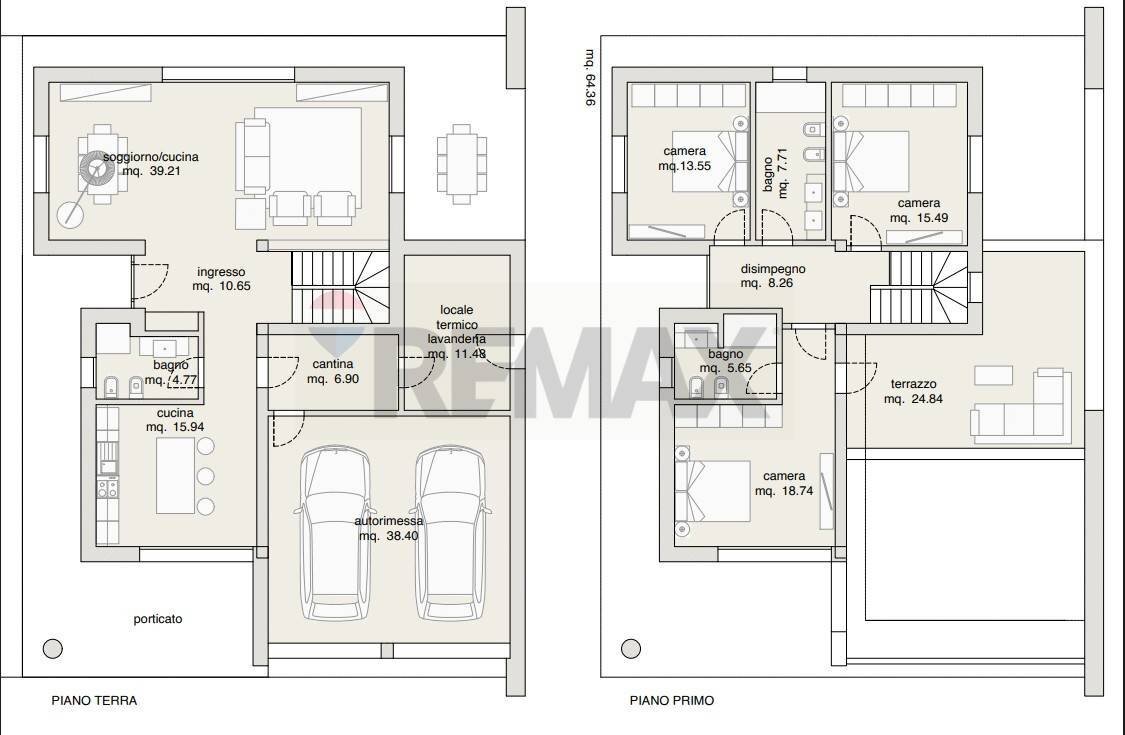 Pianta 2D - Villa Fabrizio de andrè, Noceto - planimetria 1