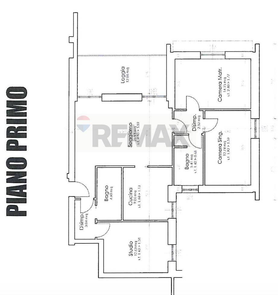 Pianta 2D - Quadrilocale VIA MONZATO, Traversetolo - planimetria 1