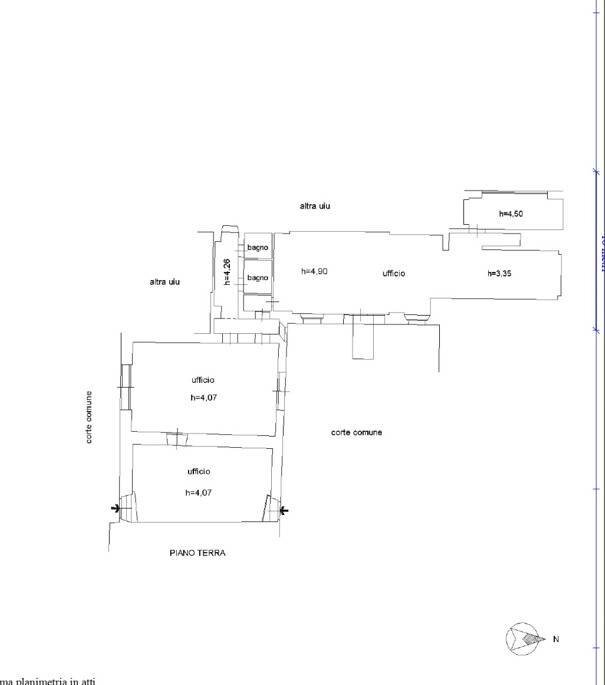 Foto 15 - Office Via Santa Maria
 
1, Pisa - floor plans 1