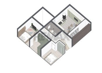 Pianta 3D - Independent house Piazza dei caduti
 
7/9, Paceco - photo 7