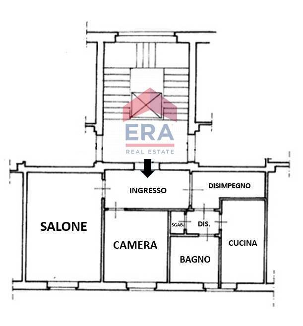Foto 21 - Appartamento Via Giuseppe Sacconi, Roma - planimetria 1
