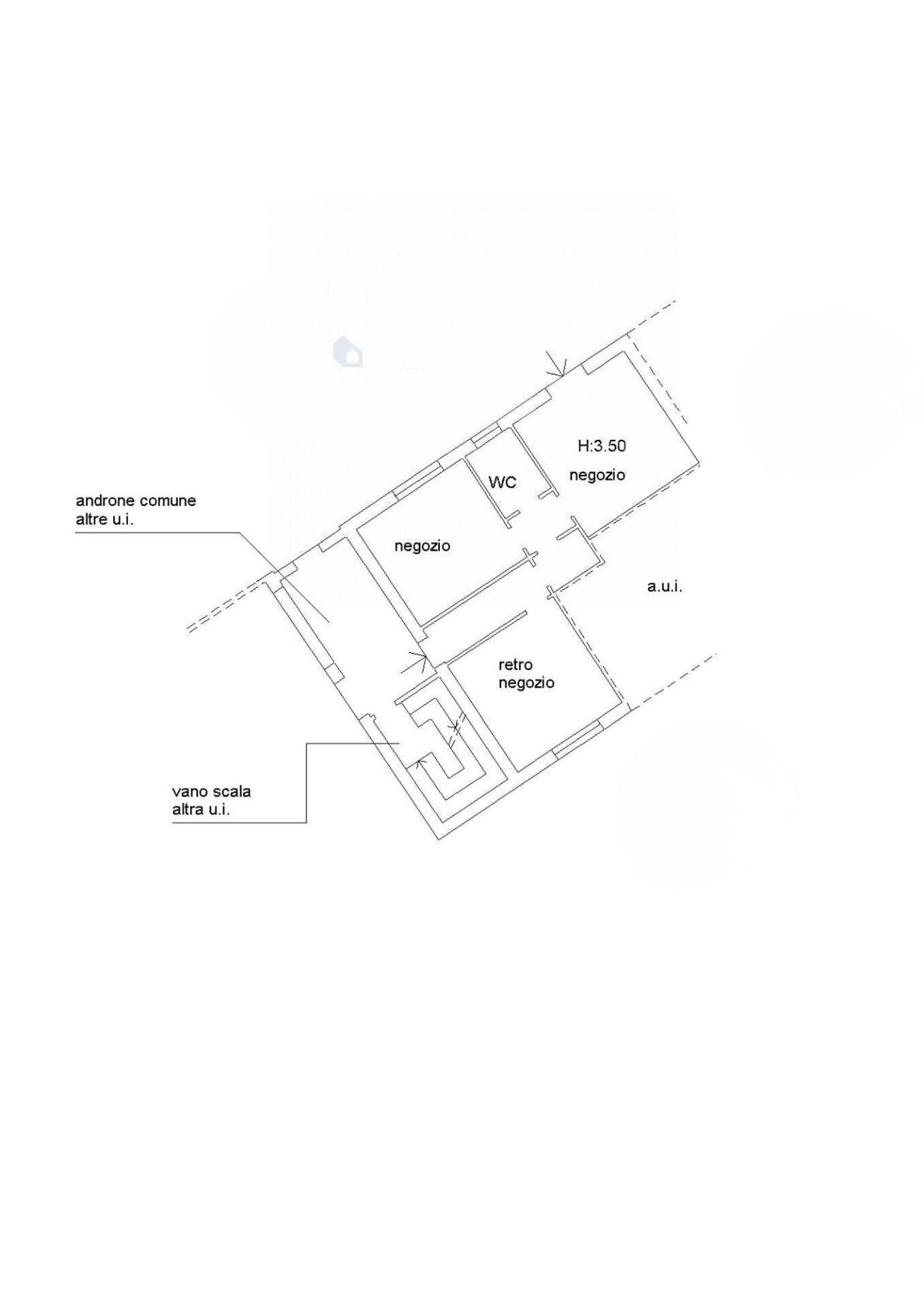 Foto 7 - Attività Commerciale Via Piave
 
174, Olgiate Olona - planimetria 1