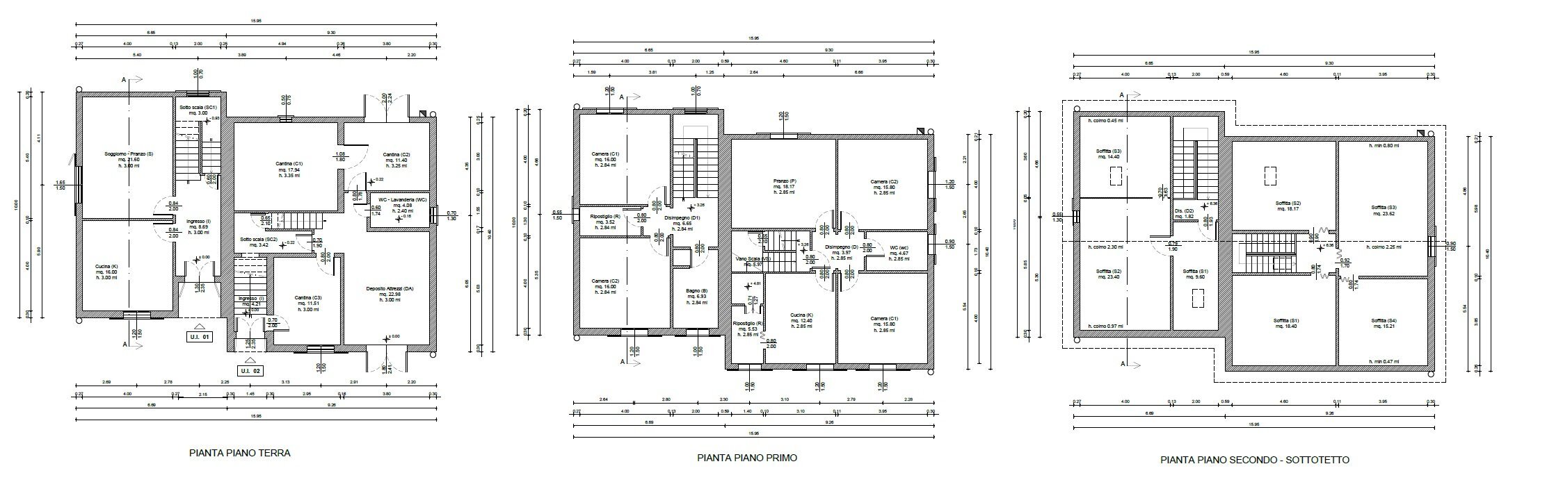 Rustico Modena (zona Circoscrizione 1) - planimetria 1