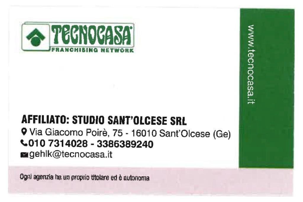 Box Salita comago, Sant'Olcese - floor plans 1