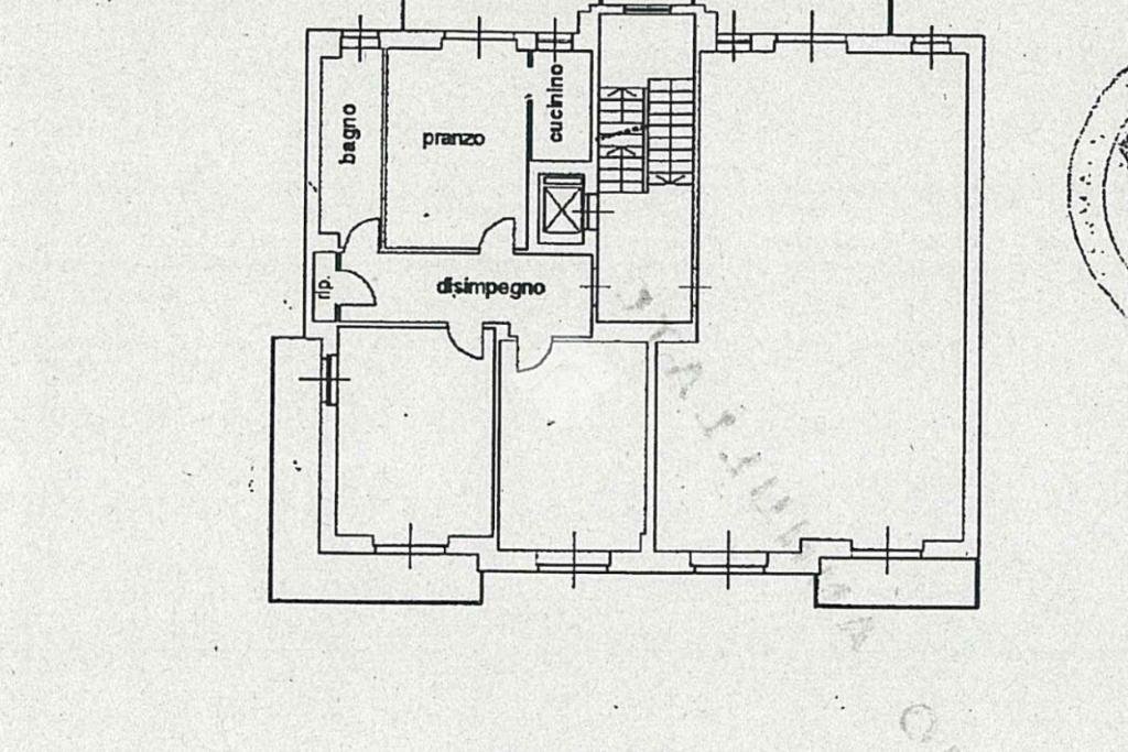 Trilocale Corso Europa, Carmagnola - planimetria 1