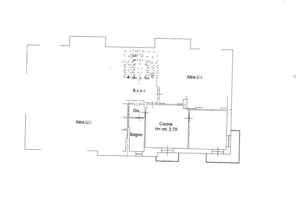Bilocale Via Enrico Fermi, Racconigi - planimetria 1