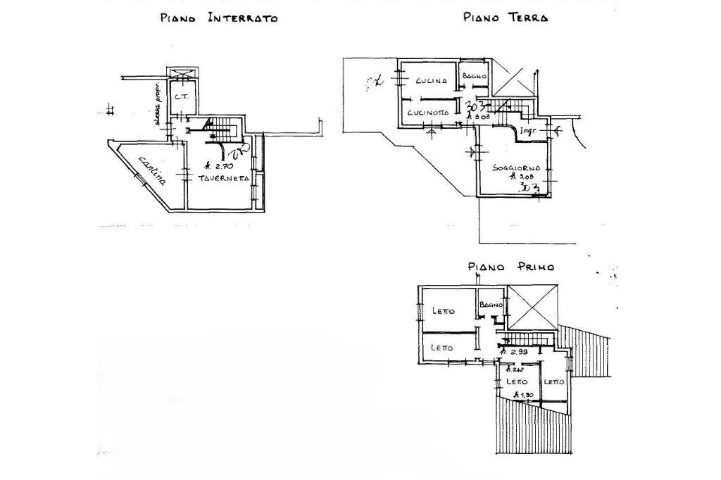 Villa a Schiera Via del lido, Casalecchio di Reno - planimetria 1