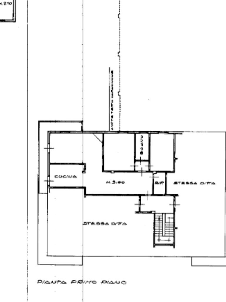 Bilocale Appartamento via solferino, Medesano - planimetria 1