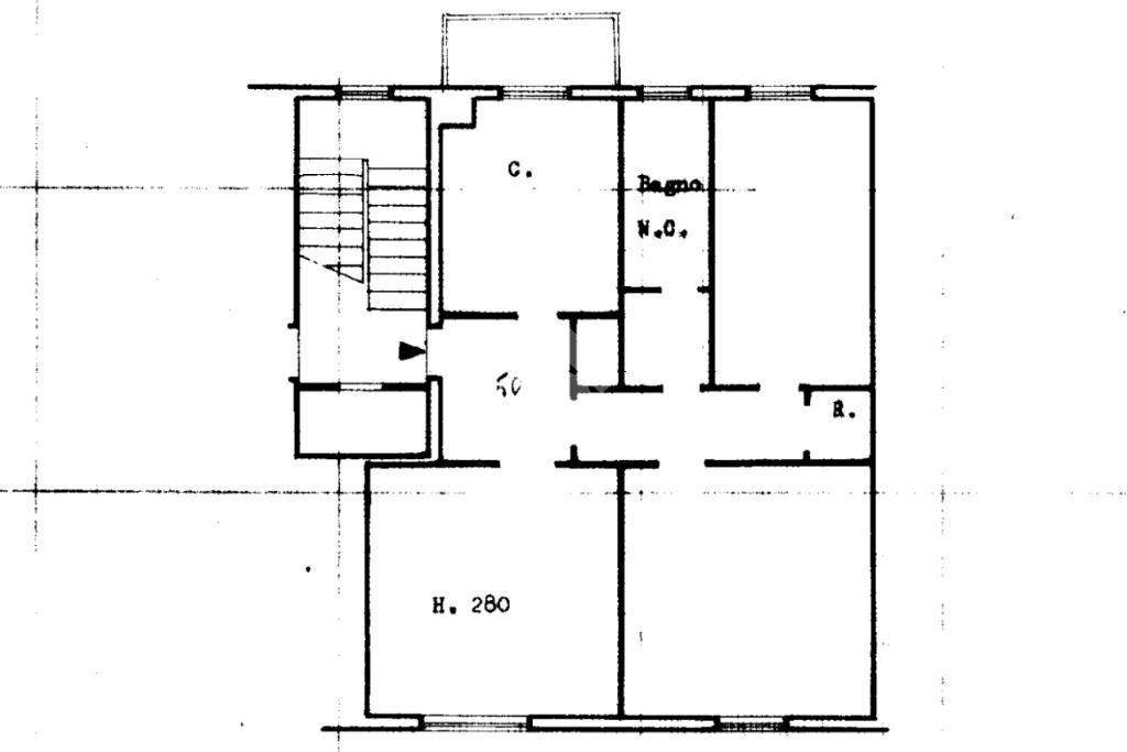 Trilocale Via Agostino de Pretis, Milano (zona Barona) - planimetria 1