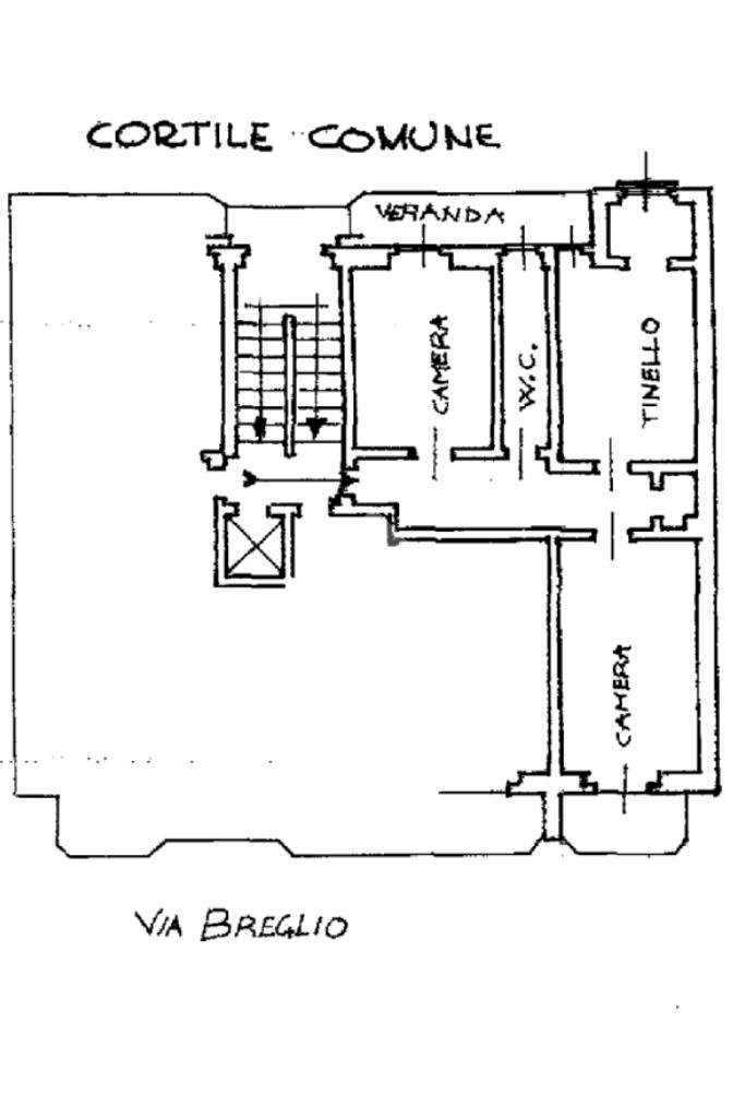 Trilocale Via breglio, Torino (zona Borgo Vittoria) - planimetria 1