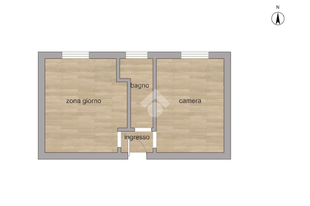 Appartamento Piazzale Vincenzo Cuoco, Milano - planimetria 1