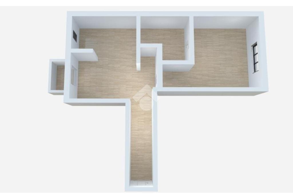 Bilocale Via cipro, Milano - planimetria 1