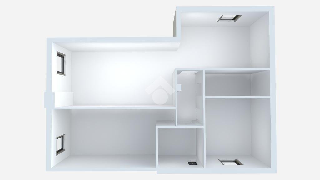 Trilocale Via della Canapa, Ferrara - planimetria 1