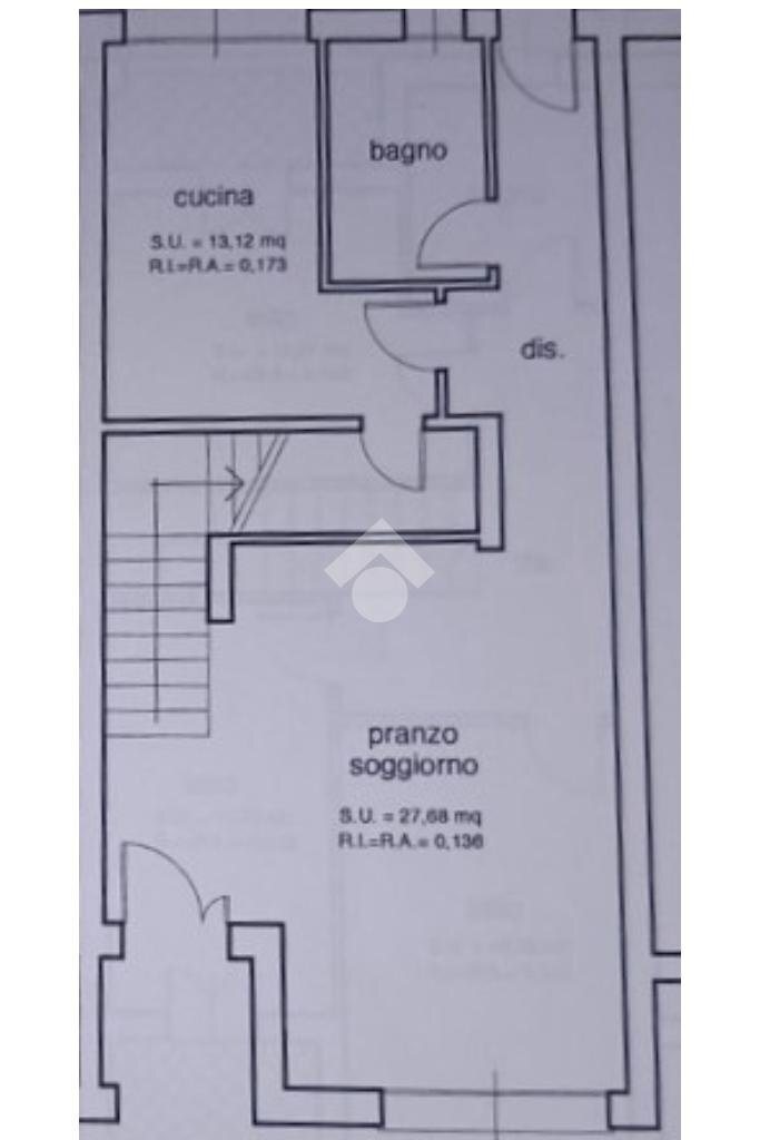 Villa a Schiera Via Don Branchetti, Rio Saliceto - planimetria 1