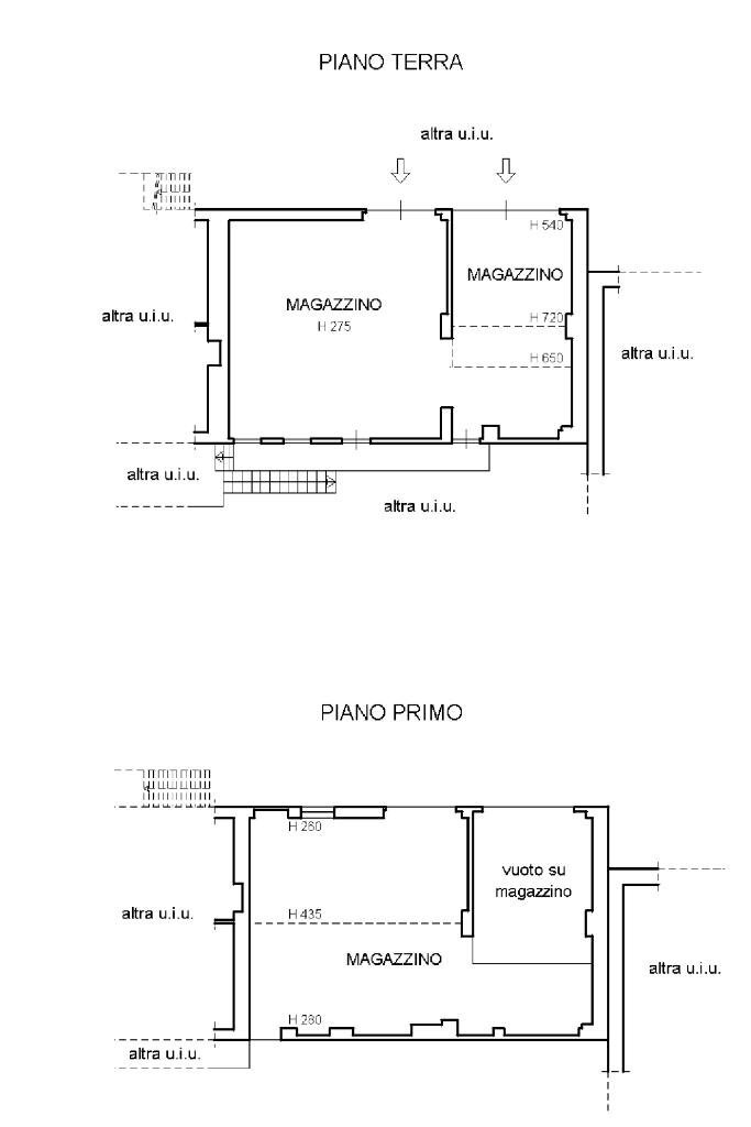 Casa semi indipendente Via Vassalli, La Morra - planimetria 1