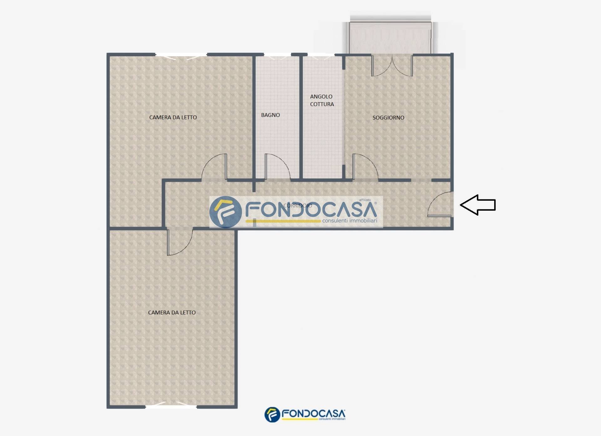 Foto 14 - Three-room apartment Via Don Luigi Guanella
 
6, Milano - floor plans 1