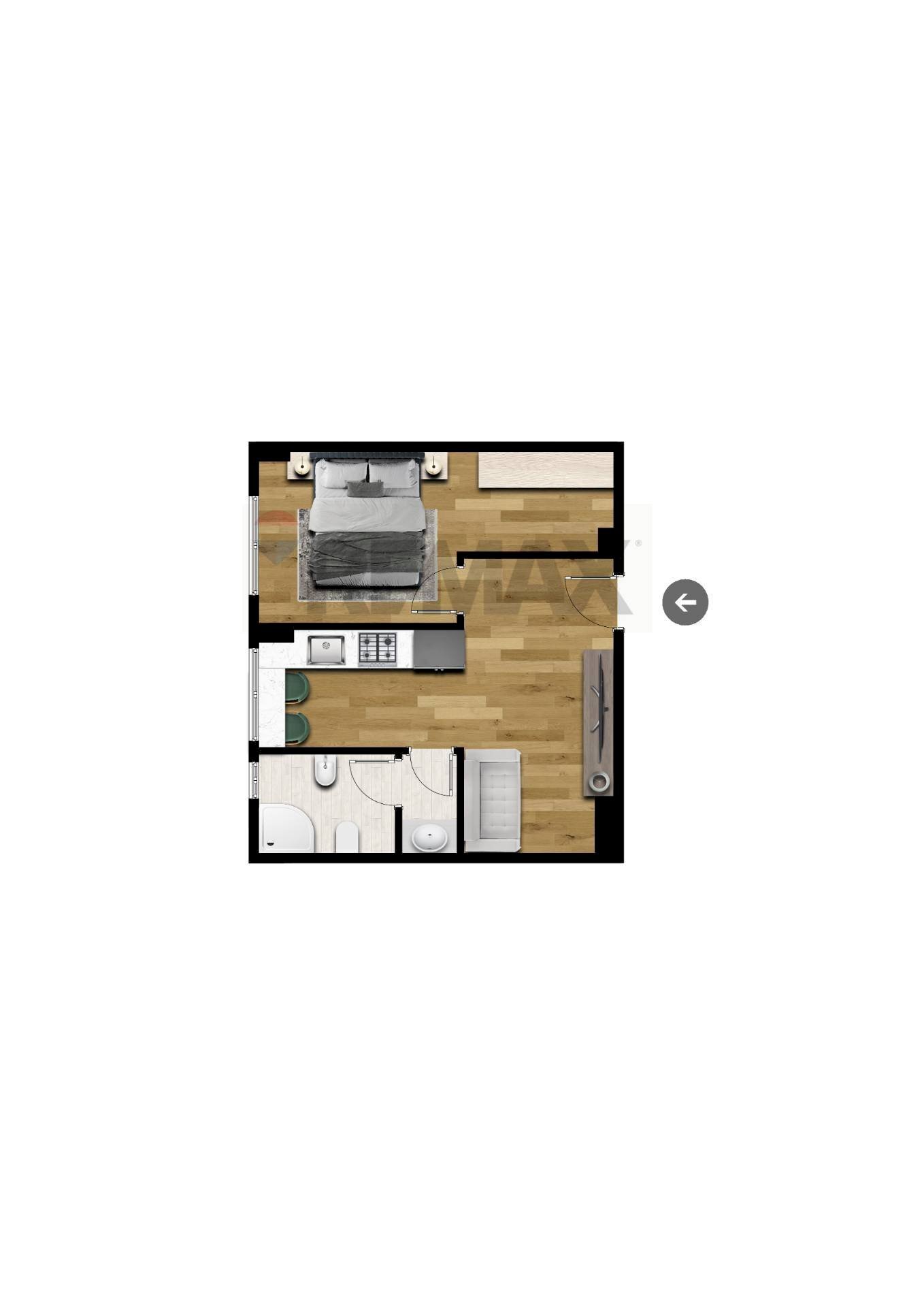 Pianta 2D - Bilocale Via Noto
 
10, Milano - planimetria 1