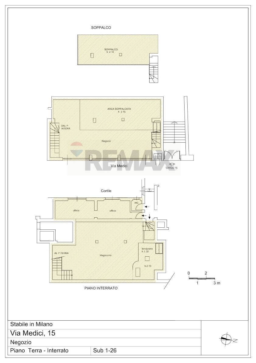Pianta 2D - Shop Via Medici
 
15, Milano - floor plans 1