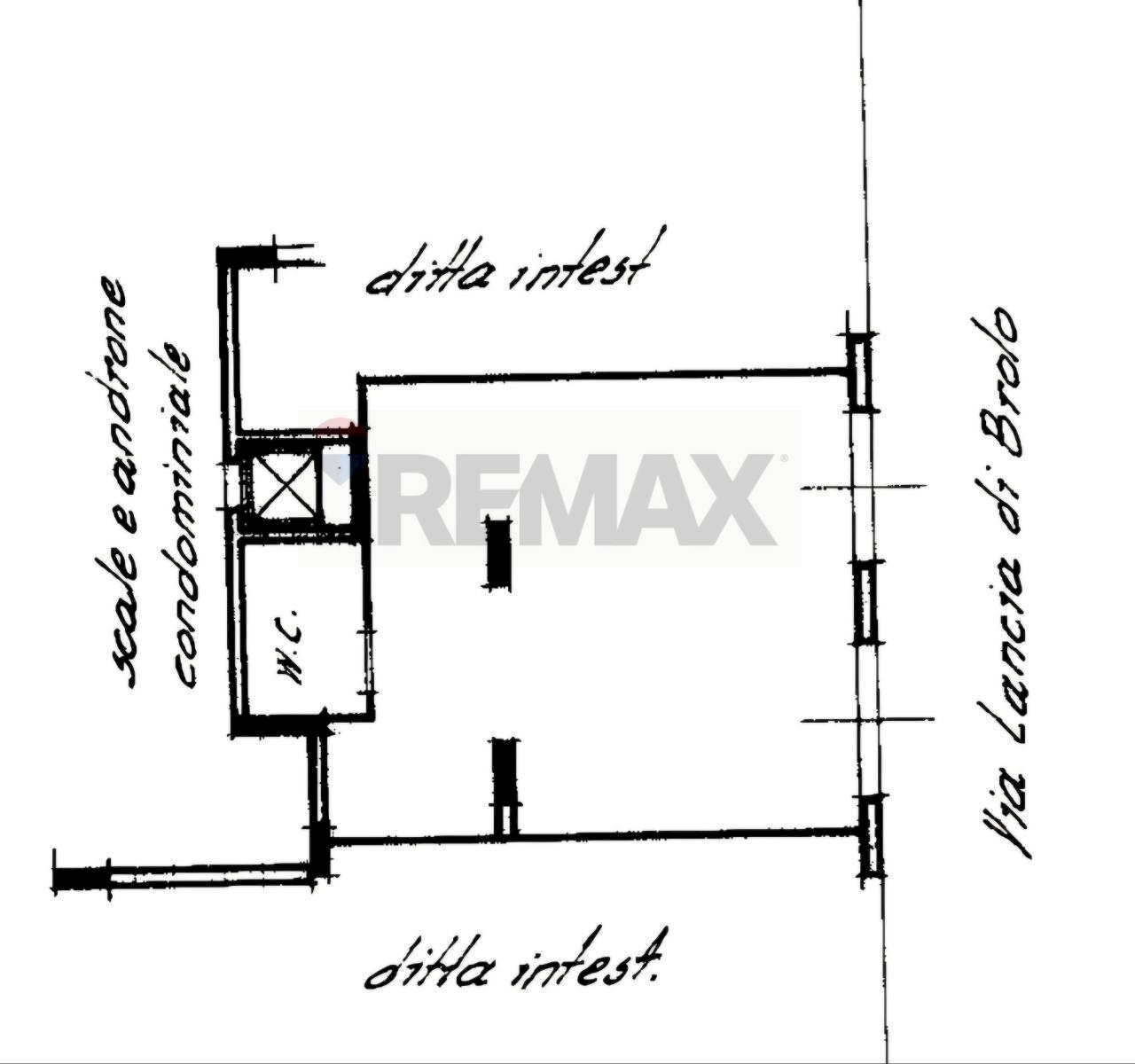 Pianta 2D - Shop Via Lancia di Brolo
 
151, Palermo - floor plans 1