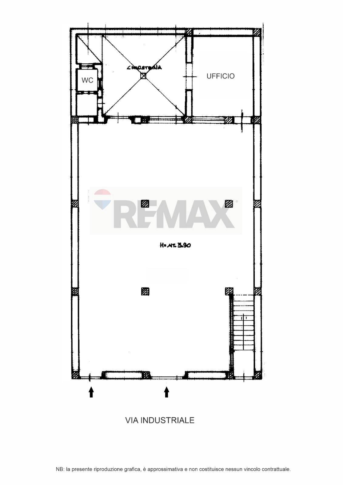 Pianta 2D - Locale Commerciale Via Industriale
 
13, Messina - planimetria 1