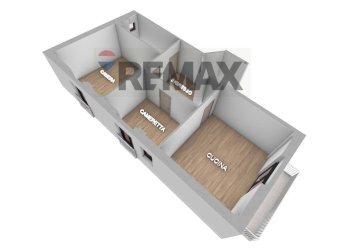 Pianta 3D - Three-room apartment Via Umberto I
 
125, Ischitella - photo 8