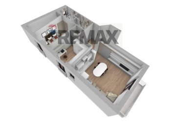 Pianta 3D - Three-room apartment Via Umberto I
 
125, Ischitella - photo 9