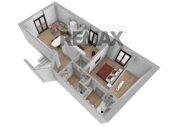 Pianta 3D - Three-room apartment Via Umberto I
 
125, Ischitella - photo 14