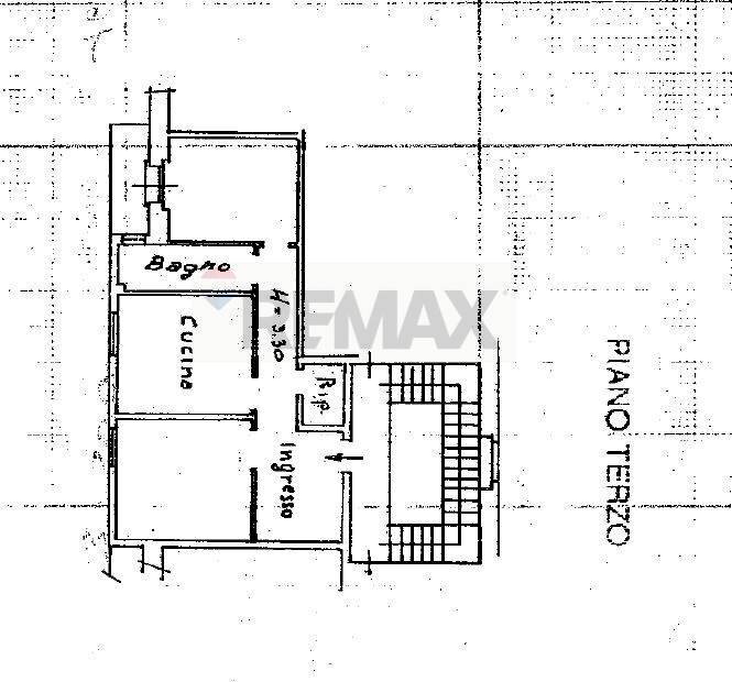 Pianta 2D - Quadrilocale Vado Ligure - planimetria 1