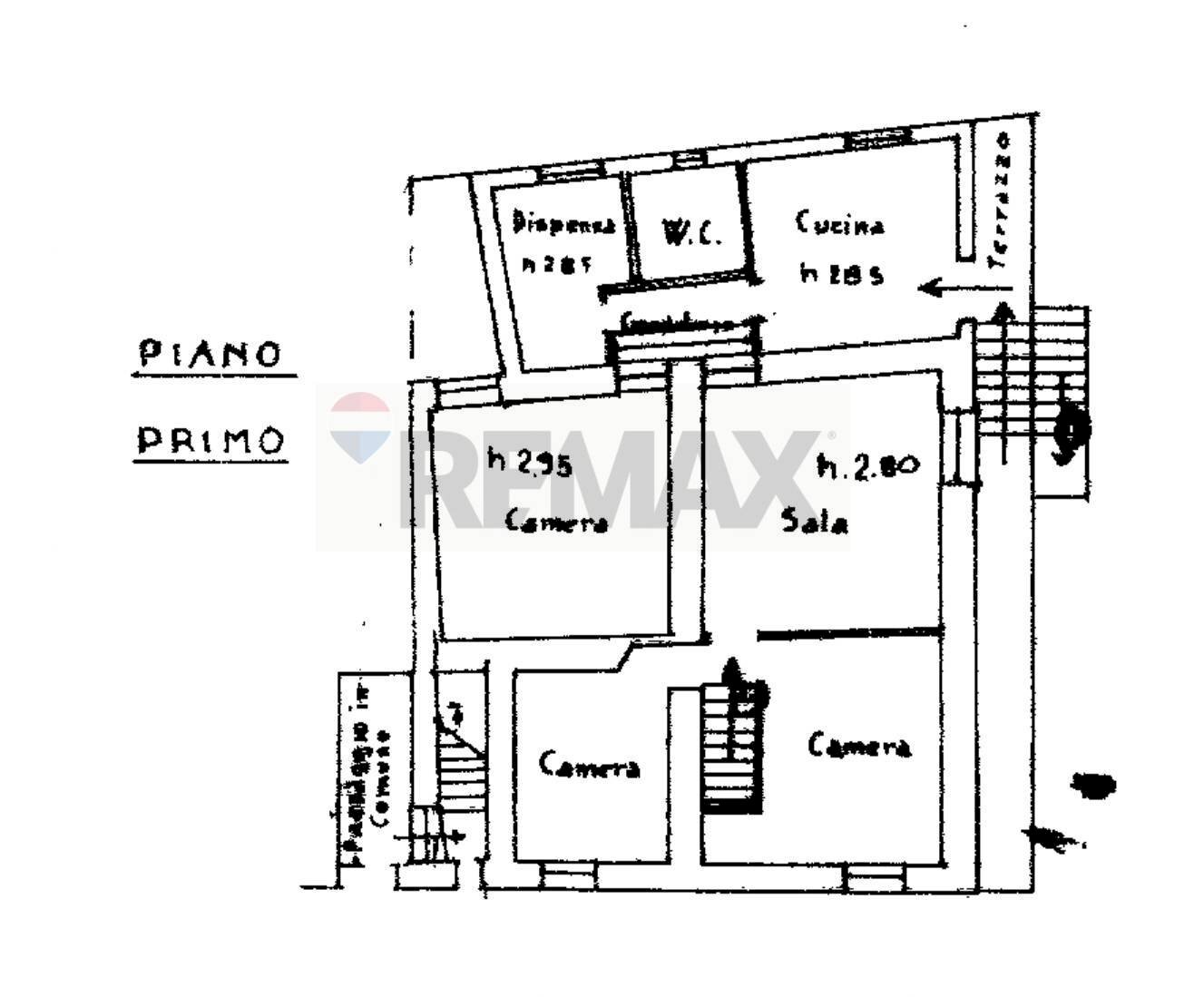 Pianta 2D - Casa semi indipendente Via Piano Soprano
 
5, Bormida - planimetria 1
