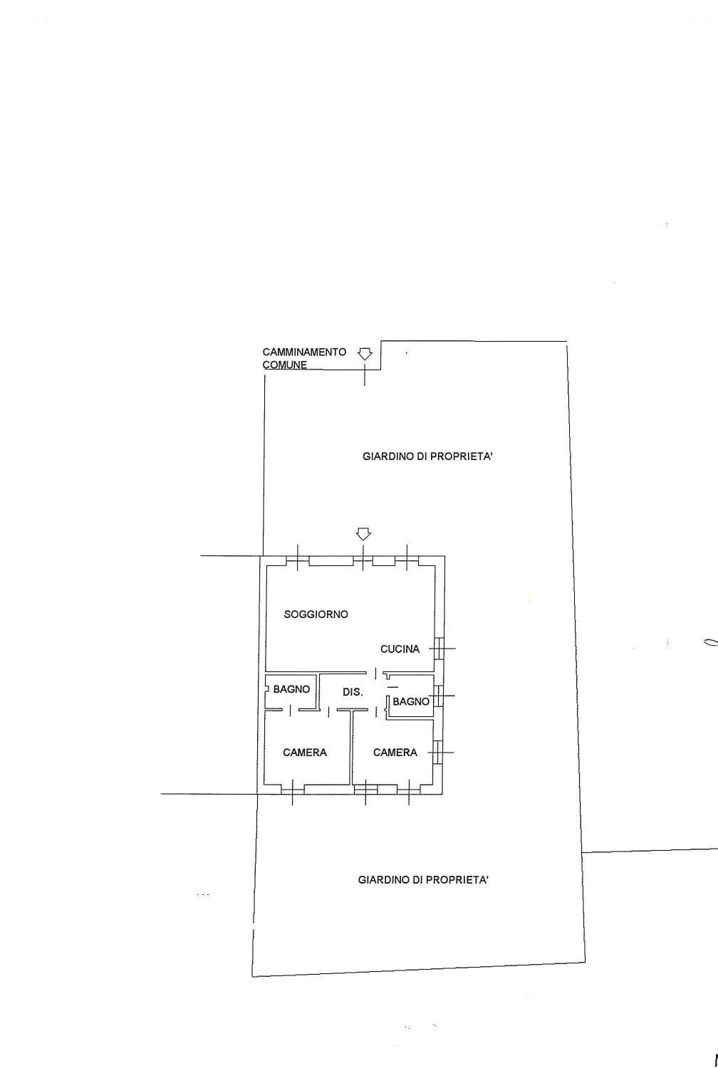 Foto 26 - Trilocale VIA GARIBALDI
 
6, Rodano - planimetria 1