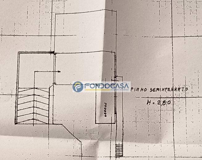 scheda catastale - Box via pisa, Massa - planimetria 1