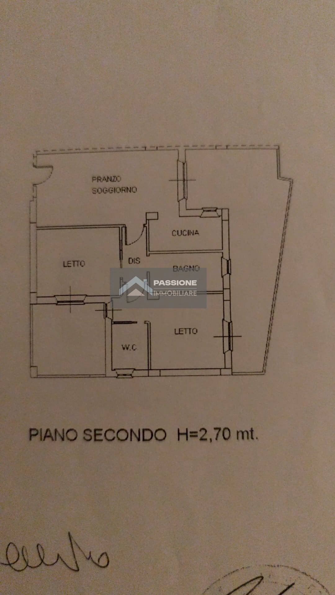 Foto 20 - Trilocale via rocco chinnici
 
11, Tortoreto - planimetria 1