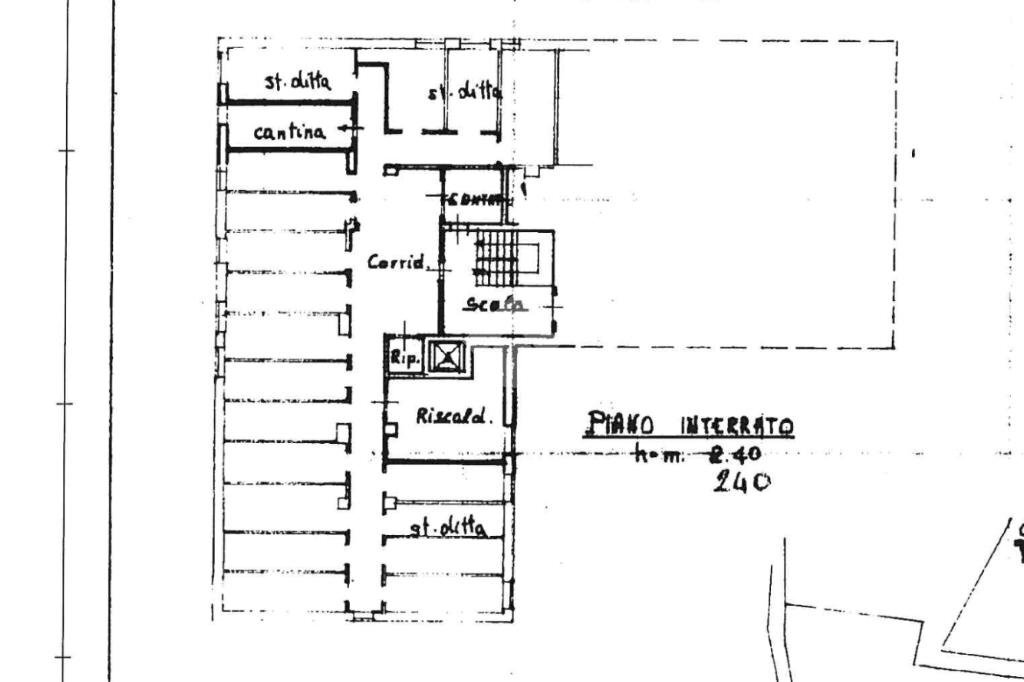Trilocale Via Ponte Chiusella, Romano Canavese - planimetria 1