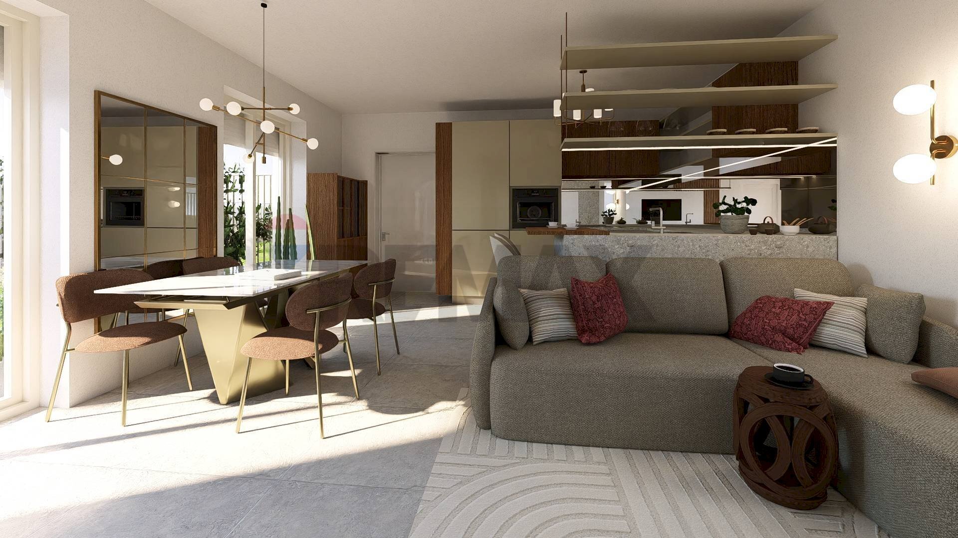 Sala da pranzo - Trilocale Via Verdi
 
32, Samarate - foto 1