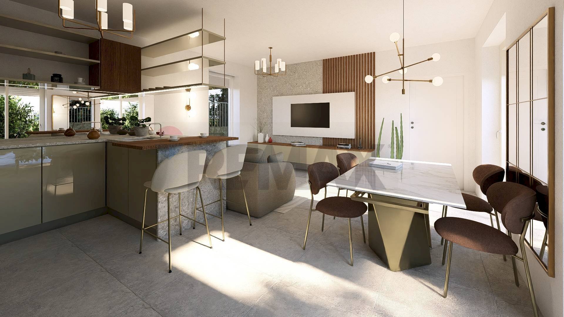 Cucina - Trilocale Via Verdi
 
32, Samarate - foto 2