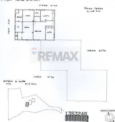 Pianta 2D - Villa a Schiera contrada calcasacco, Termini Imerese - planimetria 1