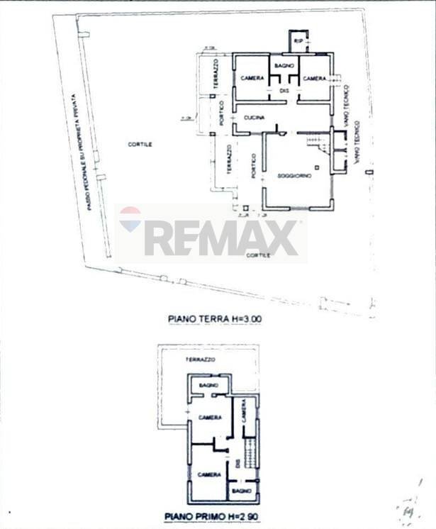 Pianta 2D - Villa Forte dei Marmi - planimetria 1