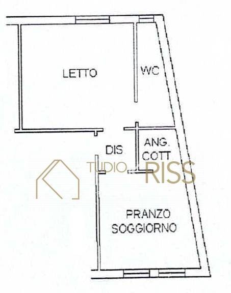 Foto 11 - Two-room apartment Migliarino Via I Maggio, Fiscaglia - floor plans 1