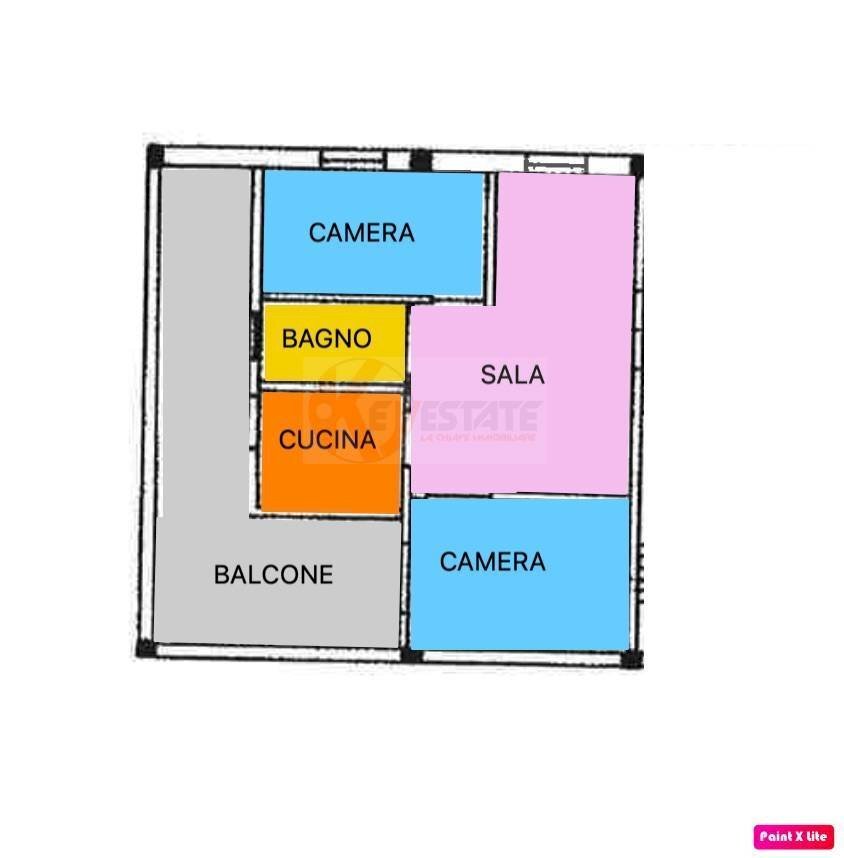 Foto 24 - Bilocale Via Campidano
 
1/C, Sassari - planimetria 1