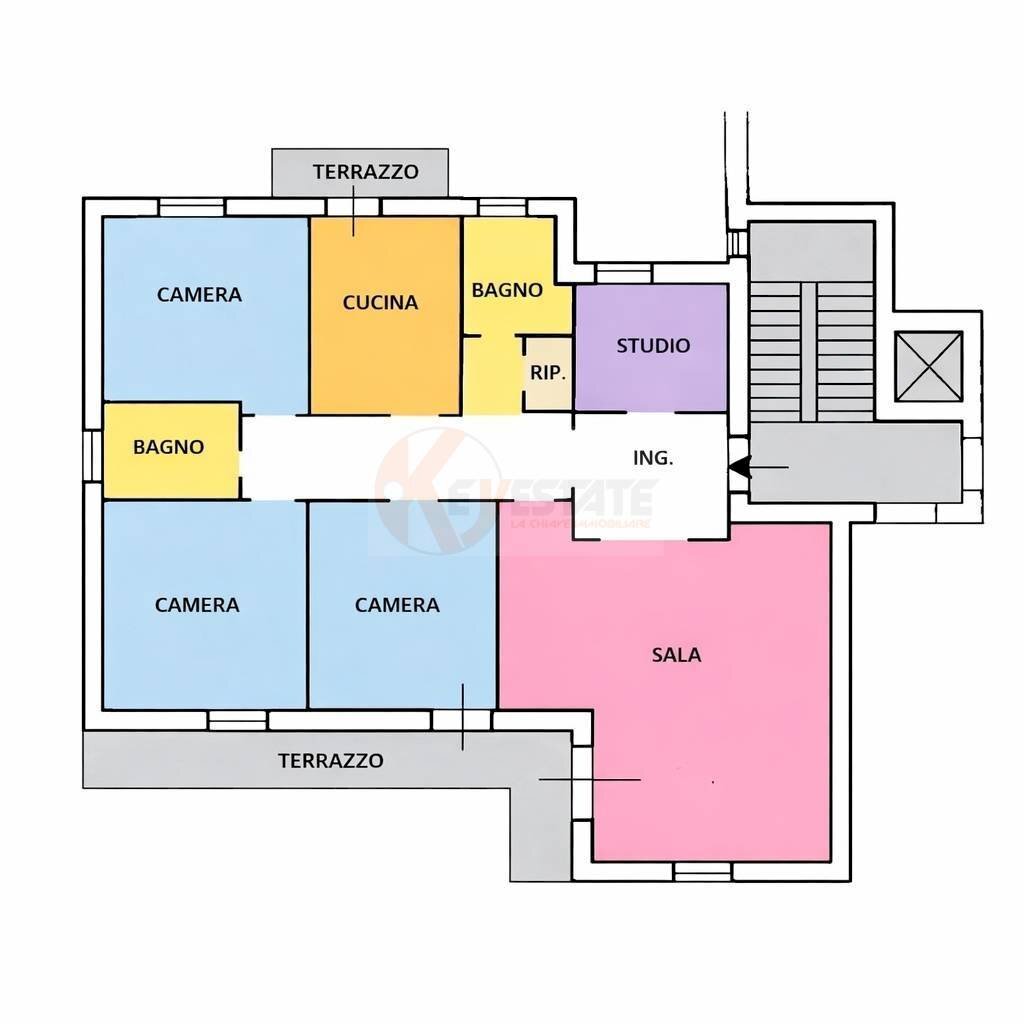 Foto 44 - Appartamento Viale Adua
 
28, Sassari - planimetria 1