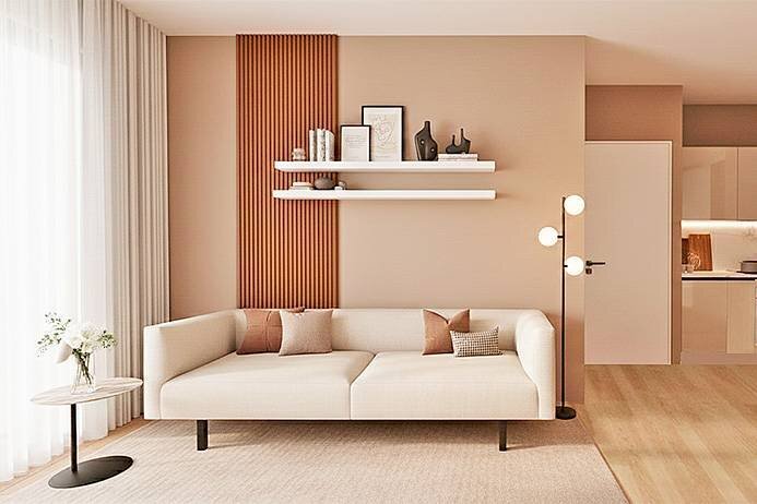 Soggiorno - Trilocale via Corridoni
 
79, Bergamo - foto 2