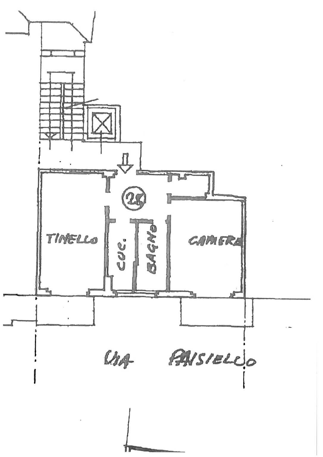 Stabile - Palazzo via Giovanni Paisiello, 69, Torino (zona Barriera Milano) - planimetria 1