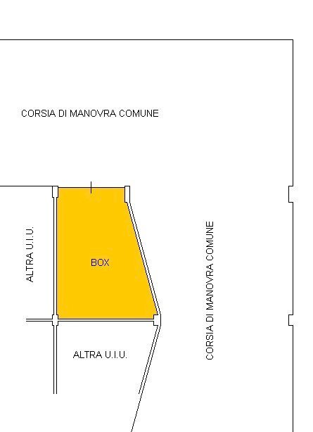 Box via Luigi Einaudi, 10, Orbassano - planimetria 1