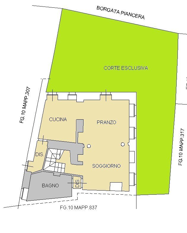 Villa Borgata Piancera, 27, Giaveno - floor plans 1