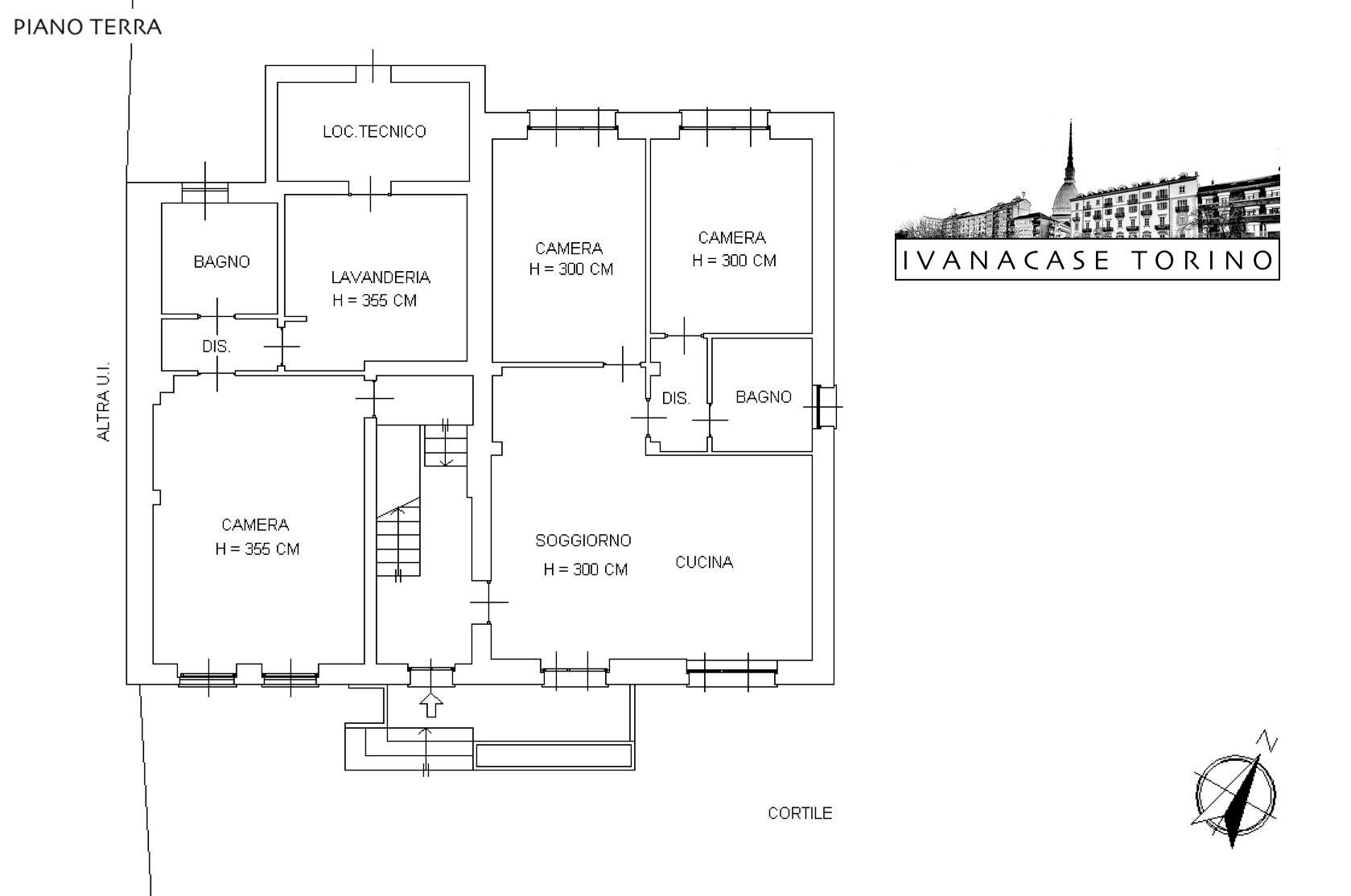 Villa via Piave, 21, Bosconero - floor plans 1