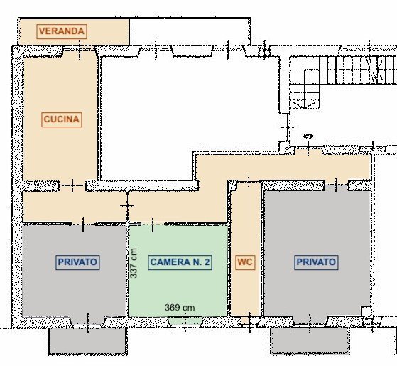 Non-buildable land Torino - floor plans 1